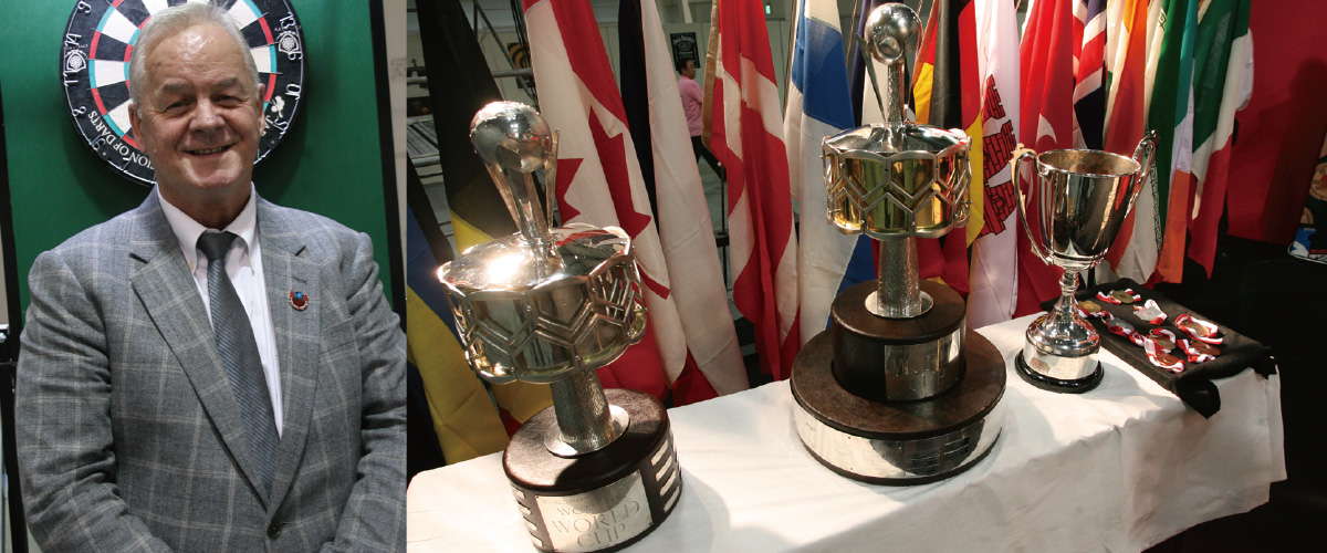 Vol.88 Bill HatterWorld Darts Federation President 世界/日本 ダーツ情報 ニューダーツ